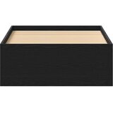  Okvir kreveta bez madraca crni hrast 100x200 cmdrveni | shoptok.hr