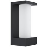Eglo Cividino spoljna zidna lampa/1, led, 6w, 500lm, ip44, liveni aluminijum/staklo/crno (98744) | Eponuda.com