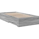 vidaXL okvir za krevet s ladicama boja hrasta 100x200 cm drveni | shoptok.hr