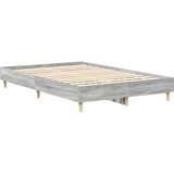  Okvir kreveta bez madraca siva boja hrasta 135 x 190 cm | shoptok.hr
