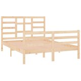  Posteljni okvir iz trdnega lesa 120x190 cm, (20648488) | Shoptok.si