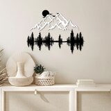 Wallity Zidna dekoracija Nature And Mountain - 14, 70 x 53 cm, Crna | ePonuda.com