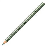 Faber-Castell Faber-Castell: GRIP 2001 Jumbo barvni svinčnik metal barve zeleni | Shoptok.si