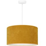  Duolla - Luster na kablu CORDUROY 1xE27/15W/230V, prečnik 40 cm, žuta | Eponuda.com