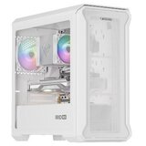 Genesis Irid 503 Mini Tower Prozirno, Bijelo | Shoptok.si