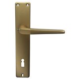 Lienbacher Garnitura za sobna vrata Europa (Debelina vrat: 30 mm - 53 mm, Ključ z razgibano brado, Aluminij, L oblika) cene