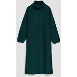 Marisse Emerald Turtleneck Sweater Dress | Eponuda.ba