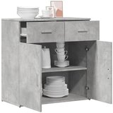  Komoda siva boja betona 79x38x80 cm od konstruiranog drva | Eponuda.ba