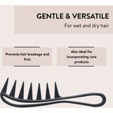 PARSA Beauty Curly Hair Comb glavnik za valovite lase 1 kos | Shoptok.si