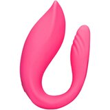 Shots Loveline - punjivi, radio vibrator za par (roza) | shoptok.hr