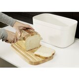 Joseph Joseph Bela posoda za kruh z lesenim pokrovom Bin | Shoptok.si