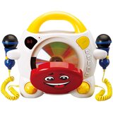 Oem Lenco, Prenosni CD predvajalnik za karaoke za otroke z Bluetoothom in dvojnim mikrofonom, Večbarvna, (5000214628) | Shoptok.si