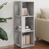 The Living Store Kotna omarica betonsko siva 33x33x100 cm iverna plošča - Kotna Omarica, (21430199) Cene