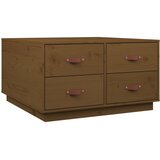  Stolić za kavu boja meda 80 x 80 x 45 cm od masivne borovine | Eponuda.ba