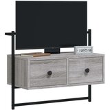 TV omarica stenska siva sonoma 60,5x30x51 cm inženirski les, (20912784) | Shoptok.si