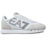 Ea7 Emporio Armani Vintage Trainers White/Black Bijela | shoptok.hr