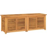  Kutija za pohranu s vrećom 150x50x53 cm masivna tikovina | shoptok.hr