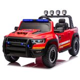  Licencirani gasilski avto na akumulator RAM ZB629-F 4x4 - dvosed - rdeča Slike