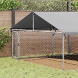 Vanjski kavez za pse s krovom 600 x 300 x 150 cm | shoptok.hr