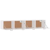  Stenska omarica 2 kosa bela 100x36,5x35 cm inženirski les, (20716718) | Shoptok.si