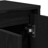 TV ormarić crni hrast 120x30x40 5 cm od materijala od konstruiranog drveta | shoptok.hr