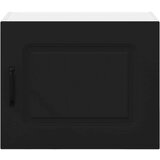 vidaXL Stenska kuhinjska omarica Črna 50 x 31 x 40 cm Konstruiran les | Shoptok.si