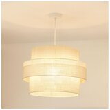  Brilagi - Visilica na sajli SPACE YUTE 1xE27/15W/230V prečnik 50 cm krem/bela | Eponuda.com