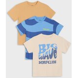 Sinsay Pamučne majice sa surferskim motivom 3 pack | shoptok.hr