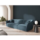Cosmopolitan Design Modra žametna sedežna garnitura 292 cm Tokyo – | Shoptok.si