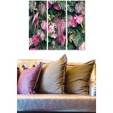 Wallity MDF1056823523 Multicolor Decorative MDF Painting (3 Pieces) | Eponuda.ba