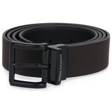 Emporio Armani 20 Tongue Belt Smeđa Cijene