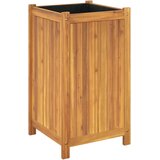  Vrtna sadilica s oblogom 42x42x75 cm od masivnog drva bagrema | shoptok.hr