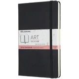 sketchbook bullet notebook, L/A5, 120g/m2, črn, (21655033)