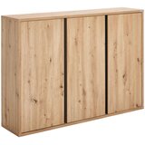 XORA VISEČA OMARA ZA ČEVLJE antracit, hrast artisan | Shoptok.si