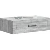 Stolna montirana na zid Siva sonoma 59 x 34,5 x 17 cm | shoptok.hr