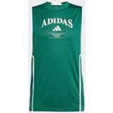 Adidas Tehnička sportska majica 'D4T HERITAGE' zelena / bijela | shoptok.hr