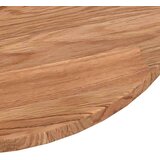 vidaXL Okrogla mizna plošča svetlo rjava Ø50x1,5 cm trdna hrastovina | Shoptok.si