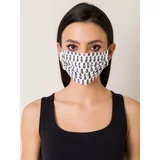 Fashion Hunters White protective mask with pineapples