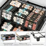 YSISLYBIN 2x raztegljiva kovinska košara za zamrzovalnik | Shoptok.si