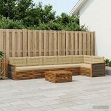  Set vanjskih sofa 7 kom. Prirodna i bež | shoptok.hr