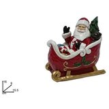 Djed BOŽIĆNJAK NA BOŽIĆNIM SANJKAMA 16 CM Cijene