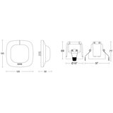 Steinel 079383 - senzor prisutnosti ir quattro hd, domet 24 m, knx, beo | Eponuda.com