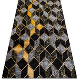 RugsX Preproge Preproga GLOSS sodobni 400B 86 stilski, glamour, 180x270 cm Črna | Shoptok.si