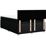  Krevet s oprugama i madracem crni 140x200 cm od tkanine | shoptok.hr