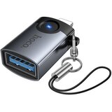 hoco. UA46 Victory OTG adapter Lightning na USB-A sivi | shoptok.hr