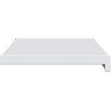  Prozorska klupčica Bijela 60 x 35 x 4,5 cm PVC | shoptok.hr