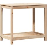 Furnova Miza za sajenje s polico 82,5x50x75 cm trdna borovina, (21920880) | Shoptok.si