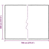  Pokrov za biljke *Transparent*an 7 x 4 m PE | shoptok.hr