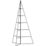 Metalno ukrasno božićno drvce crno 100 cm | shoptok.hr