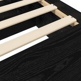  Okvir kreveta s pohranom s ladicama Crni hrast 80 x 200 cm | shoptok.hr
